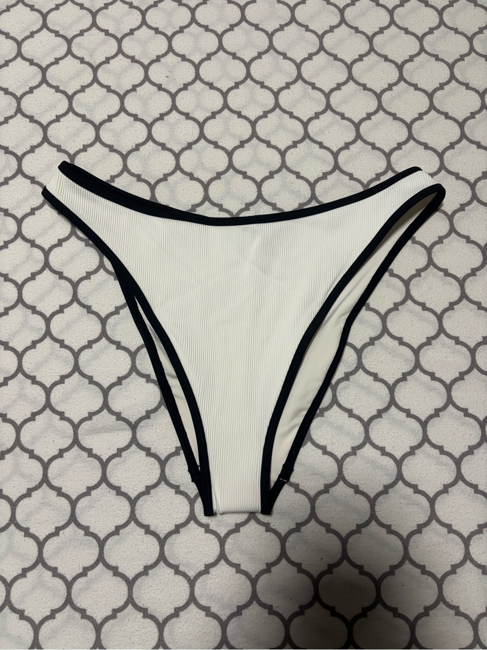 Aerie Mid Rise Ribbed Cheeky Bottoms